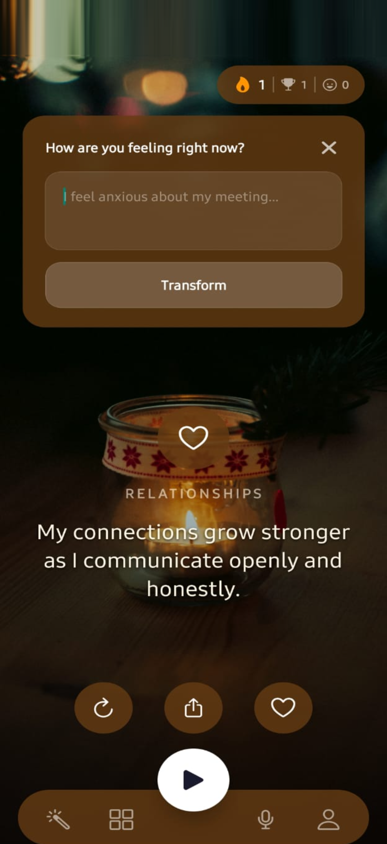 Anchor on iPhone